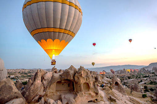 Paseo en globo aerostático sobre Capadocia, Turquía photo