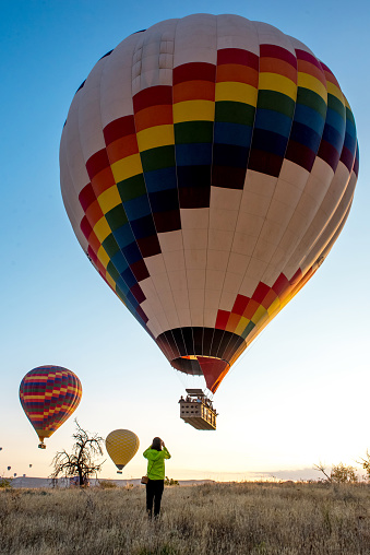 Cappadocia is considered as one of the most popular destinations to ride hot air balloon.