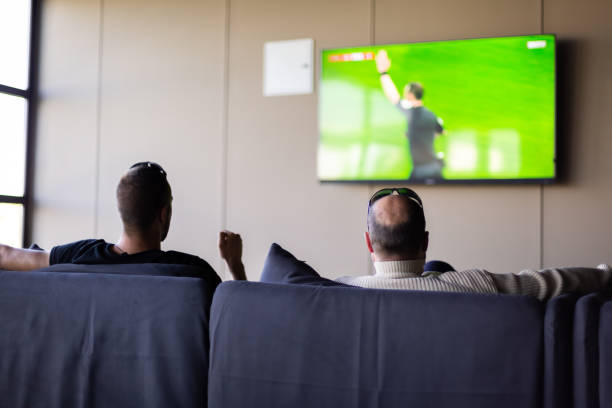 istock Football on TV 1384129070