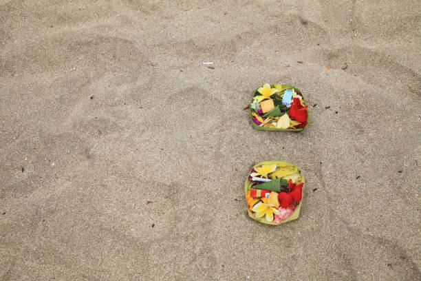istock Canang Sari, the Balinese offerings 1384143815