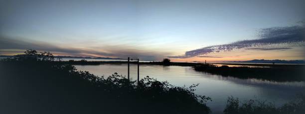 istock Twilight shot at Garry Point Park in Richmond 1384147923