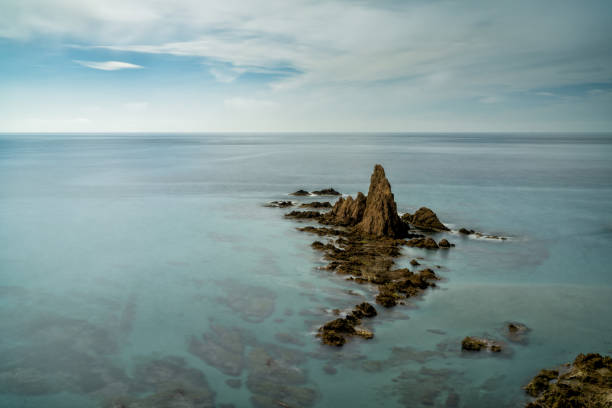 istock view of the Las Sirenas cliffs and reef in Cabo de Gata 1384167319