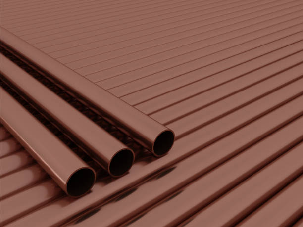 istock metal pipes 1384179797
