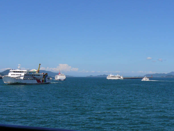 istock Ferries in the Seto Inland Sea 1384190469