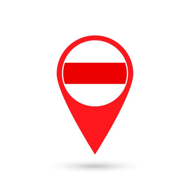 Map pointer with contry Belarus. Belarus flag. Vector illustration. Map pointer with contry Belarus. Belarus flag. Vector illustration. 1991 stock illustrations