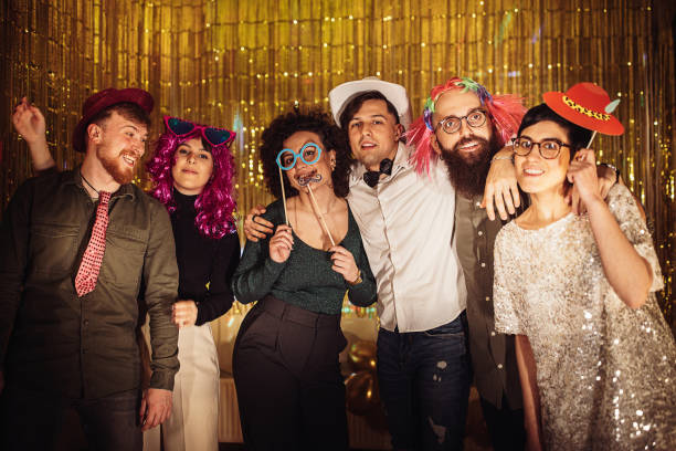 istock Friends at the party 1384198833