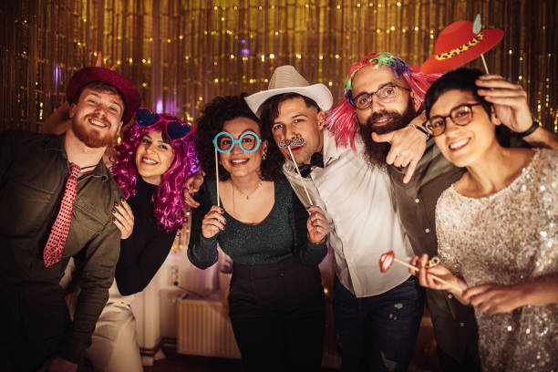 istock Friends at the party 1384199376