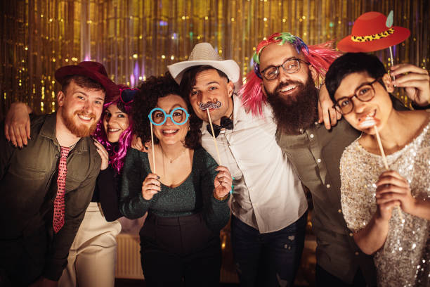 istock Friends at the party 1384199947