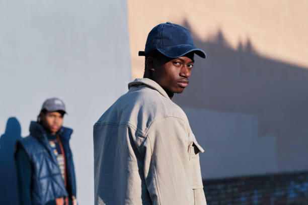 istock A young man looks defiantly at the viewer. 1384213731