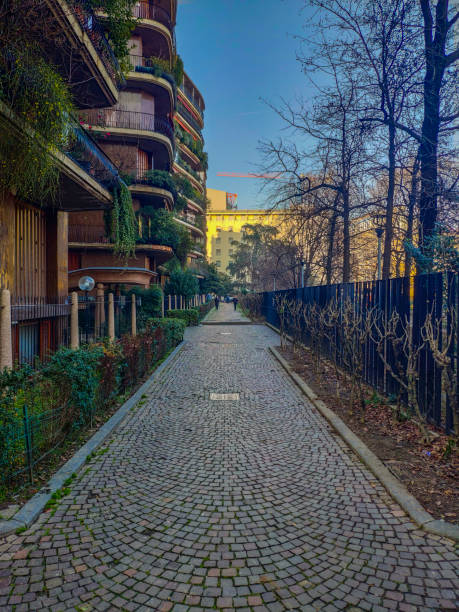 istock Views of winter Milan 1384217353
