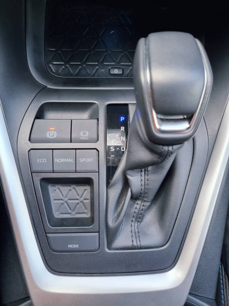 istock Interior Design New Auto Gear car transmission shiftier 1384224368