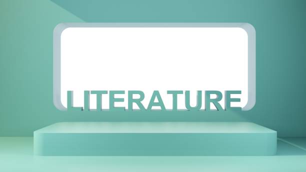 istock blank screen with word literature 1384232914