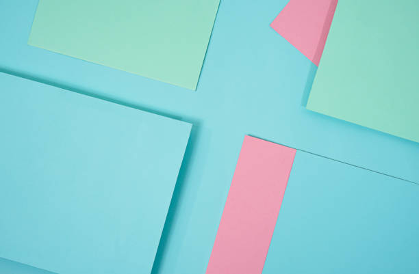 istock abstract cut out paper background. abstract arrangements build a geometric texture for wallpaper 1384237412