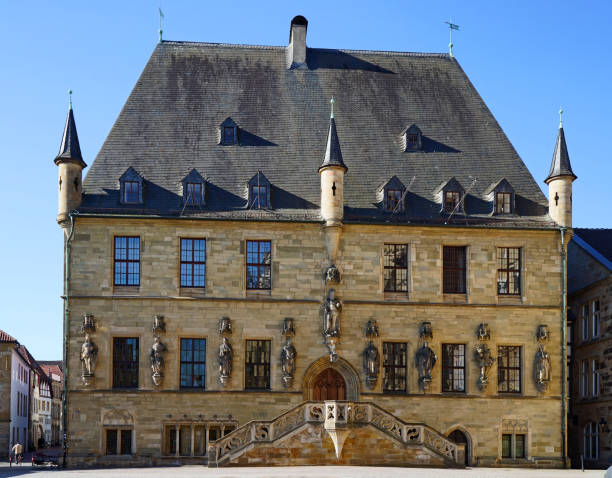 Street view of old town, Stuttgart