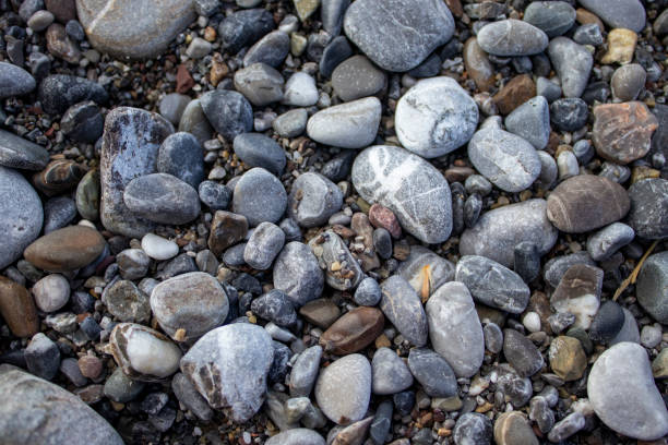 istock Small stone texture for background. High quality photo. Rocky beach. 1384238885