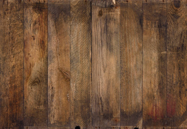 texture di sfondo in legno vintage. vecchie tavole ruvide stagionate sfondo nitido e dettagliato. - fienili foto e immagini stock