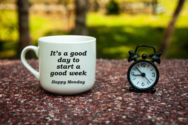 istock It's a good day to start a good week text on coffee cup. 1384253395