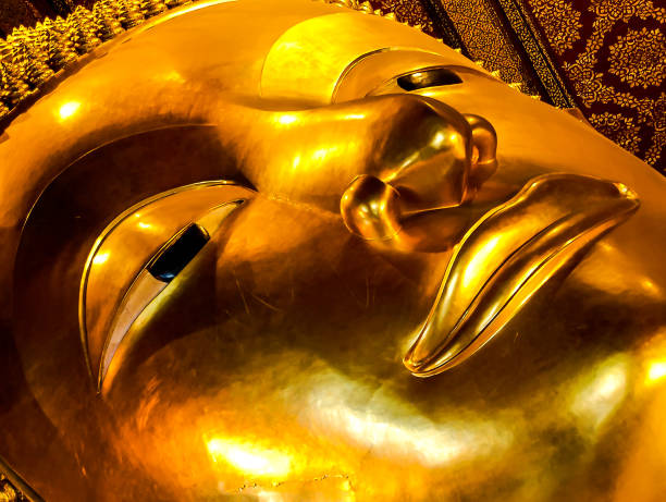 istock Thai Golden Buddha Statue 1384256862
