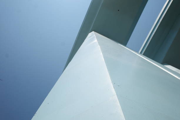 istock A corner of modern buildings under the blue sky 1384258184