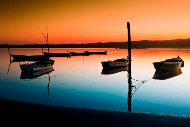 istock Boats in the river 1384259149