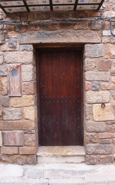 istock Village old door 1384264236