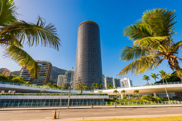 Hotel Nacional Building in Rio de Janeiro stock photo