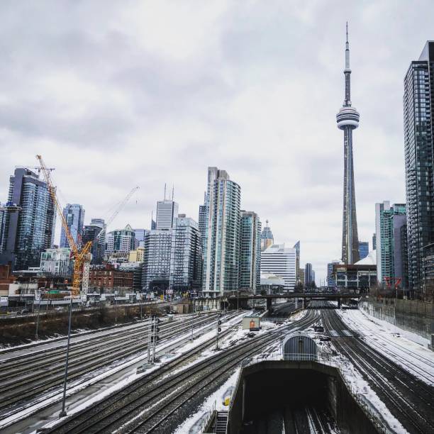 istock CN Tower in the winter, Toronto, Canada 1384276399