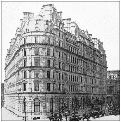 Antique travel photographs of London: Hotel Metropole
