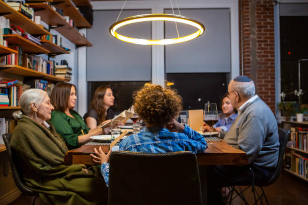 Multi-Generational Family Passover Seder