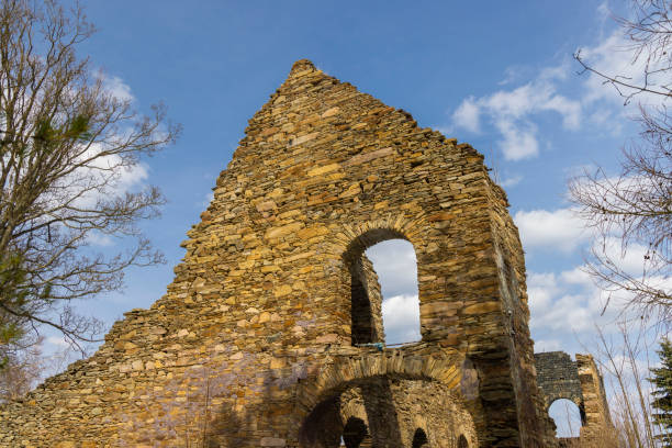 Ironworks - coal in Kovarska, Krusne Hory, Czech Republic