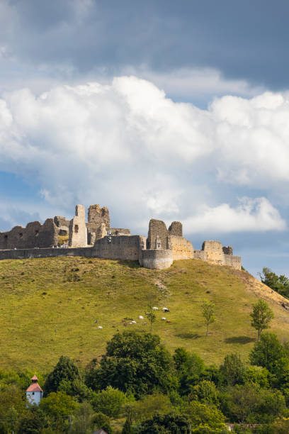 istock Ruins of Branc castle near Myjava, Slovakia 1384294842