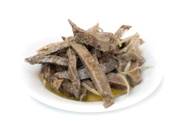 istock Liver with onions, a typical food in Spain 1384355838