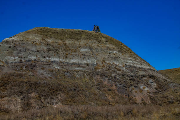 istock Abandoned Star Mine high on a hill. Drumheller, Alberta, Canada 1384357096