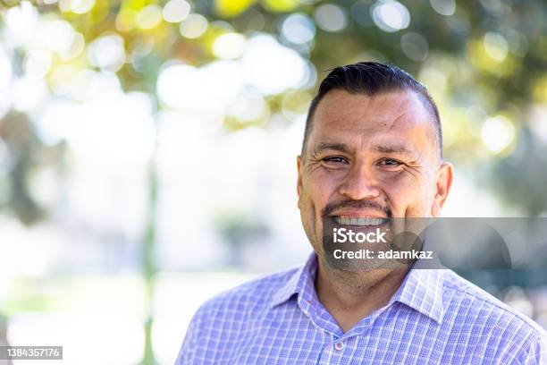 Portrait Of A Handsome Mexican Man Stock Photo - Download Image Now - Men, Latin American and Hispanic Ethnicity, Portrait
