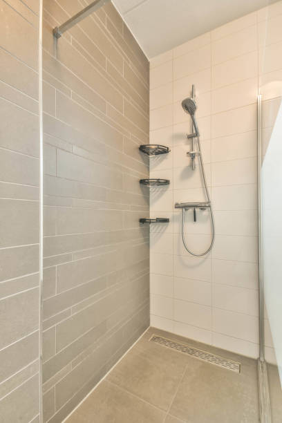 istock Luxurious contemporary style bathroom 1384377148