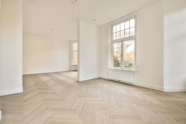 istock The interior of an open empty room 1384379263