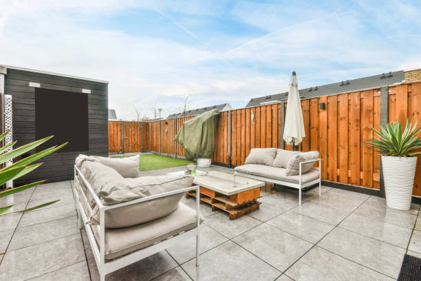 istock Outdoor seating area 1384384060