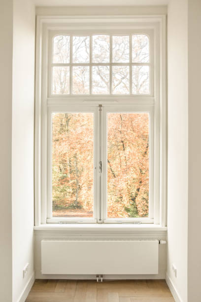 istock View from the window of a cozy house 1384384317