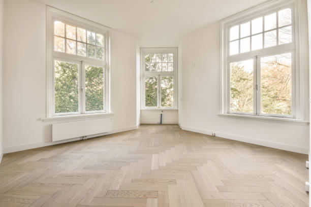 istock The interior of an open empty room 1384385432