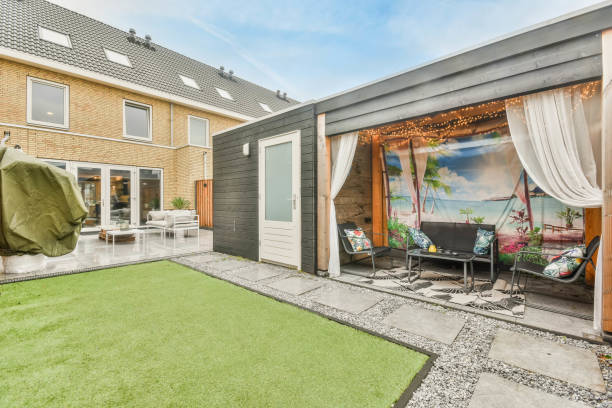 istock Outdoor seating area 1384386214