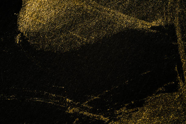 istock Japanese Gold and Black Background Texture 1384409333