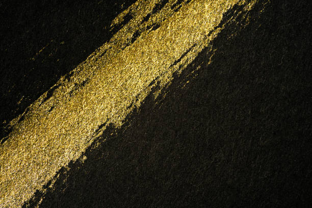 istock Japanese Gold and Black Background Texture 1384411410