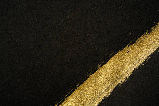 istock Japanese Gold and Black Background Texture 1384411419