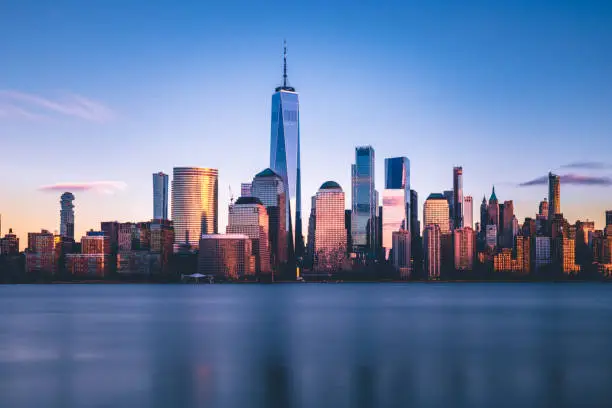 Lower Manhattan from New Jersey