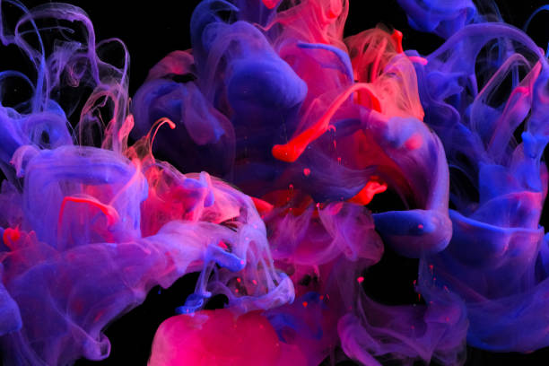 istock photo of paint falling into the water 1384422686