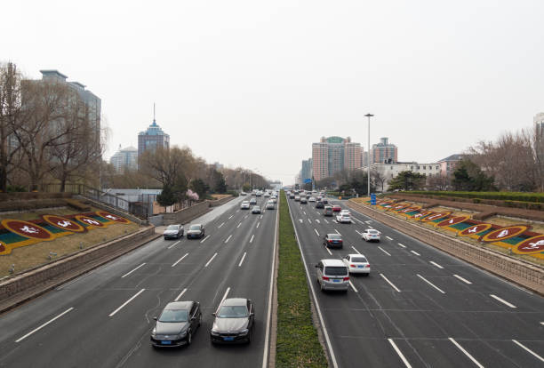 istock Beijing City Main Road 1384423332