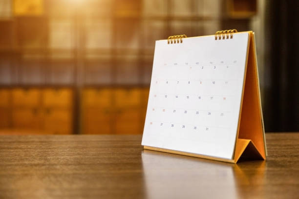 istock Calendar Event Planner , business schedule planning appointment meeting concept . 1384425194