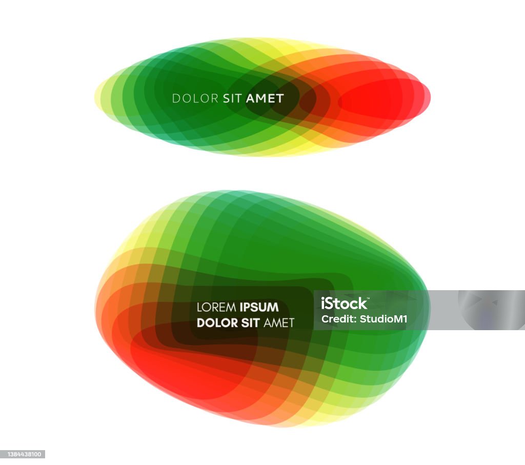 Overlapping Design|design Set Of Various Overlapping Elements Abstract Geometric Design Vector ...
