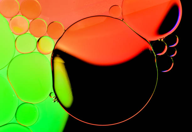 istock Oil and Water with a dash of light 1384450797