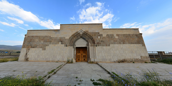 This caravanserai in Iğdır was built in the 14th century during the Seljuk period.